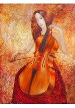 the cello by Dina Shubin